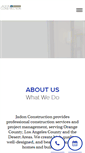 Mobile Screenshot of jadon-construction.com